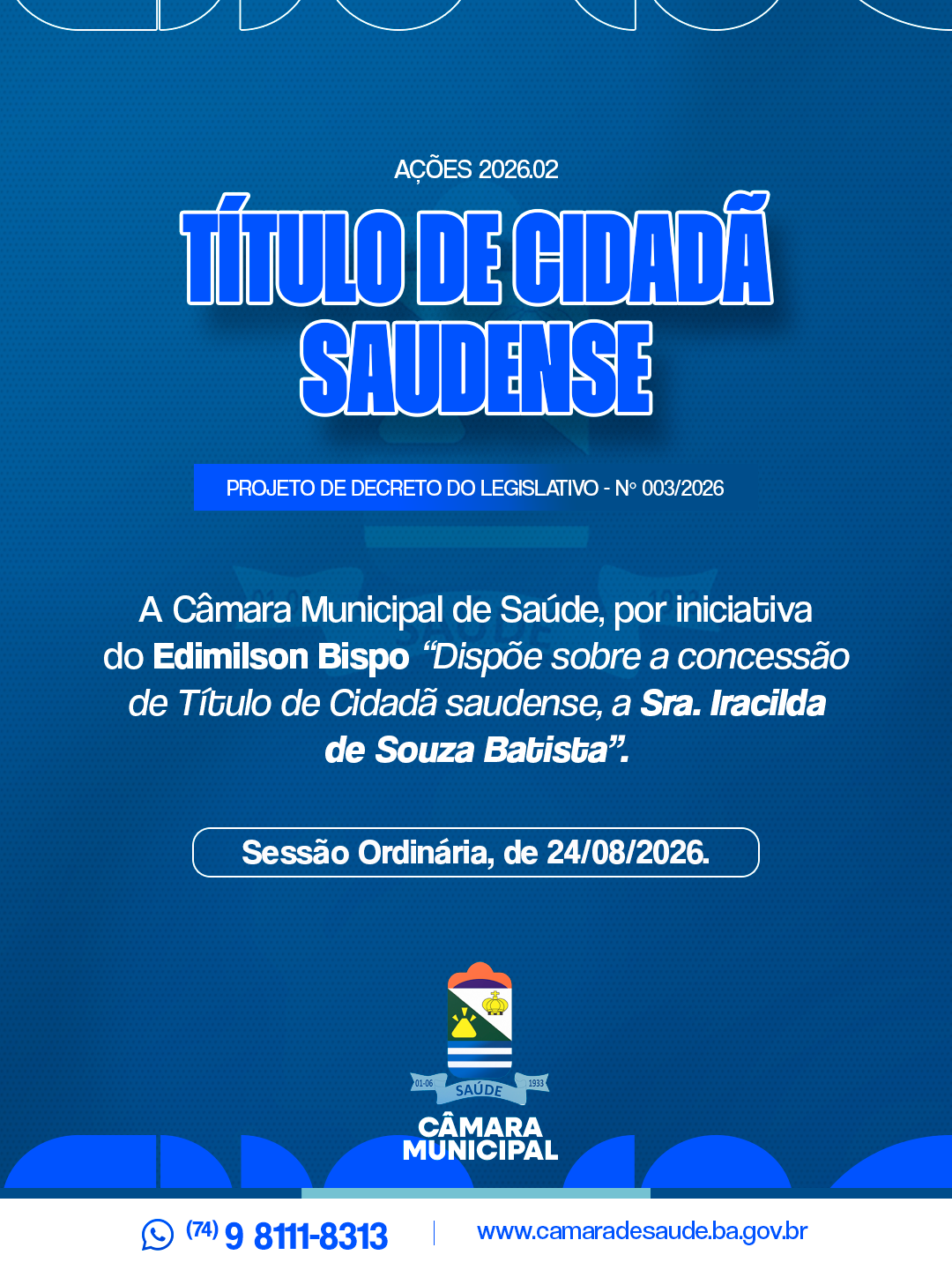Título de cidadã saudense