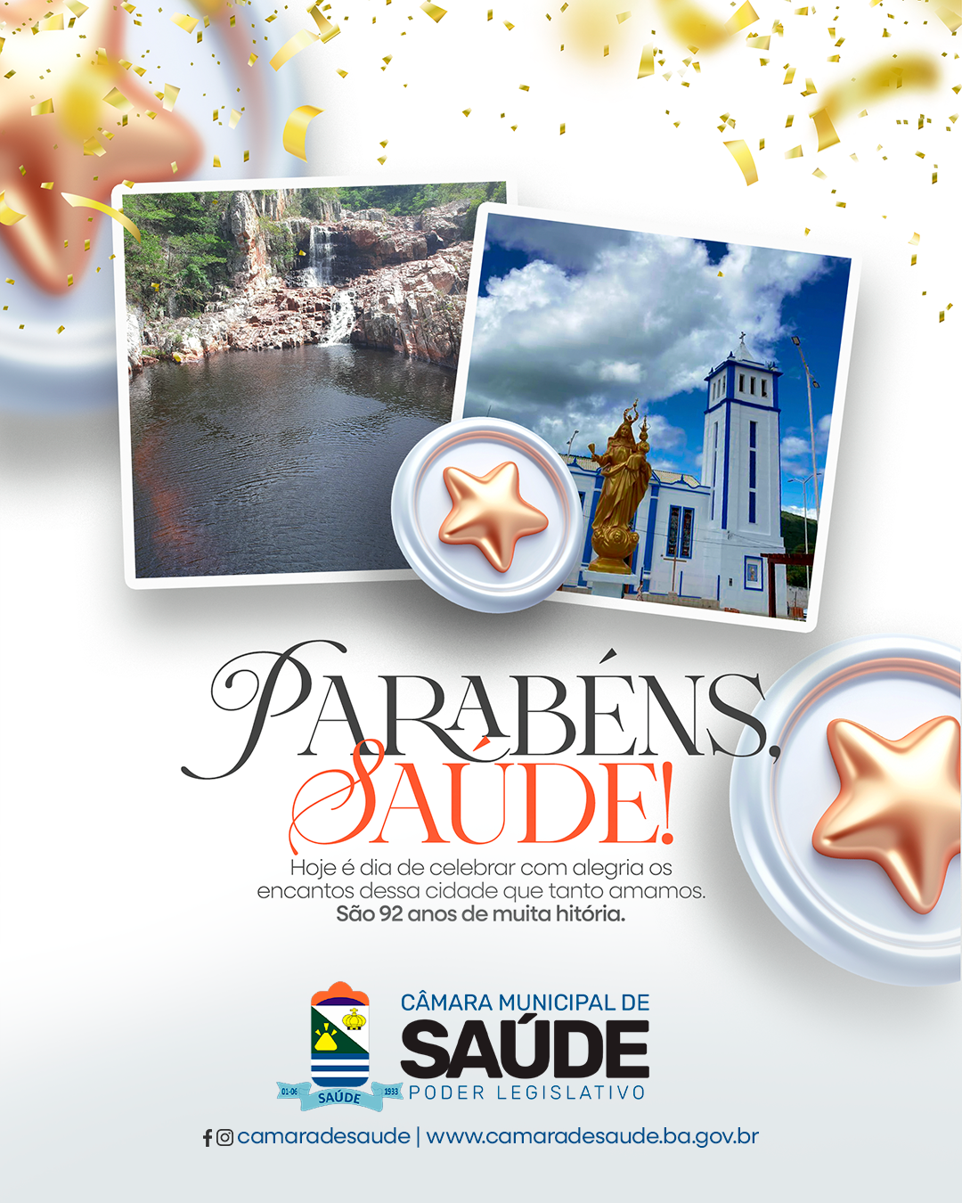 Parabéns Saúde!