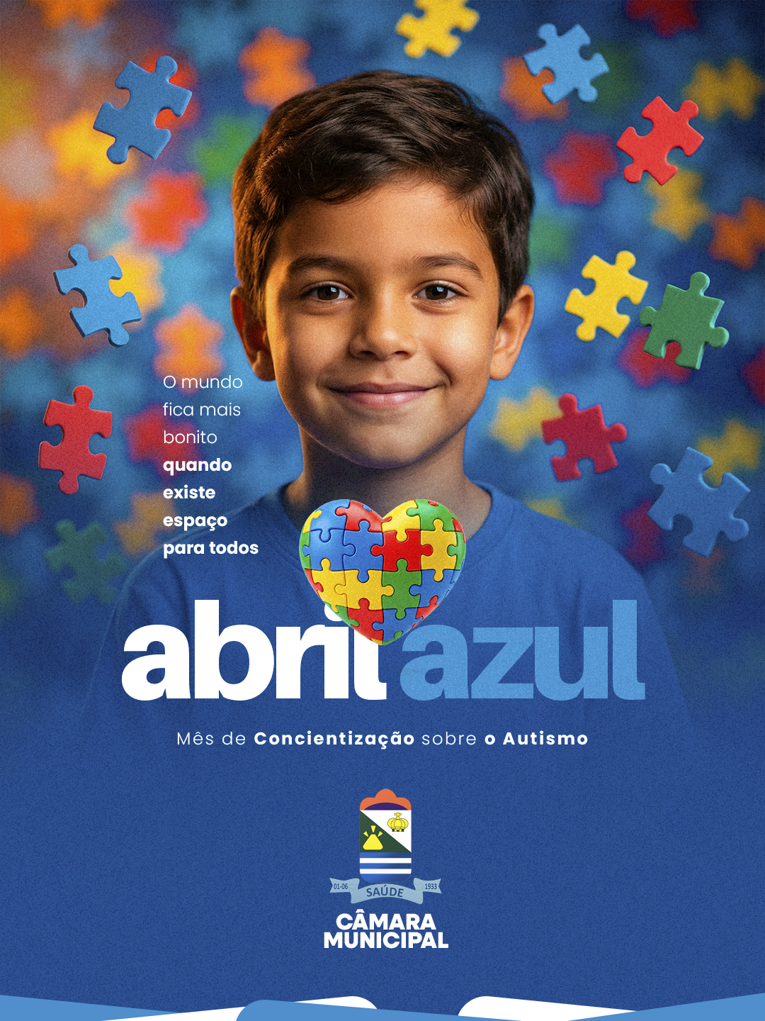 Abril Azul: mês de conscientização sobre o autismo